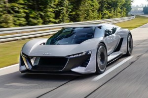 Супер-электрокар от AUDI: 500 км. на одном заряде!