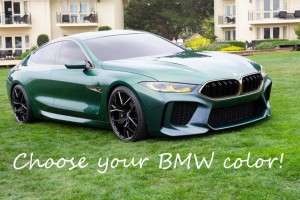 Коды цвета автомобилей BMW по годам: 2009-2019. Часть 2.