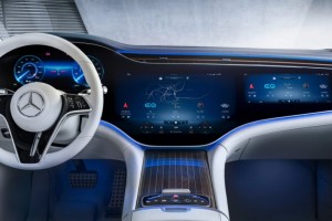 Сенсорная приборная панель в Mercedes-Benz будущего