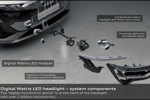 На что способны фары будущего с Audi Digital Matrix?